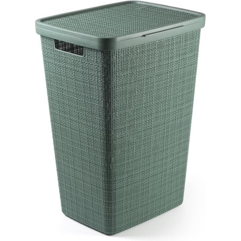 Panier à linge Jute vert 58 L CURVER