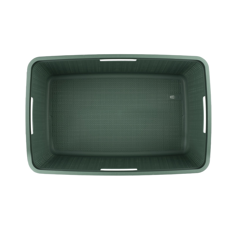 Manne à linge Jute vert 46 L CURVER Manne à linge Jute vert 46 L CURVER