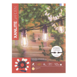 Guirlande extérieure LED extensible 4,3 W 5 m XANLITE Guirlande extérieure LED extensible 4,3 W 5 m XANLITE