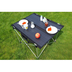 Table de camping solaire pliable 60 W TECHNAXX Table de camping solaire pliable 60 W TECHNAXX