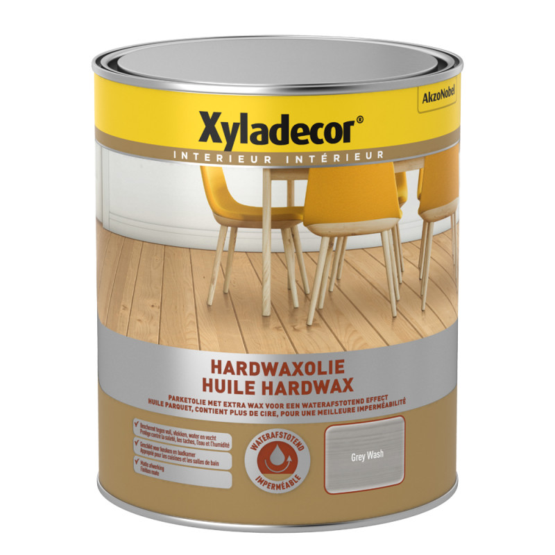 Huile pour parquet Hardwax grey wash 0,75 L XYLADECOR