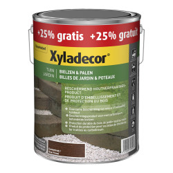 Huile Jardin & Poteaux XYLADECOR Brun – Offre 5L | XYLADECOR