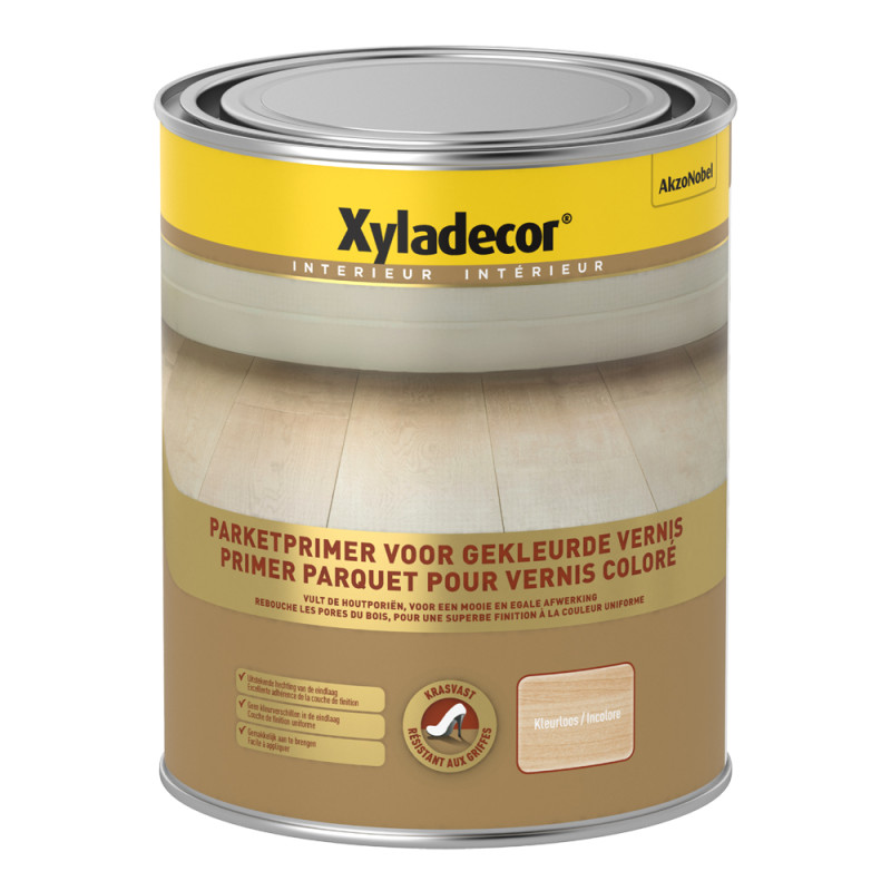 Primer parquet pour vernis coloré 1 L XYLADECOR