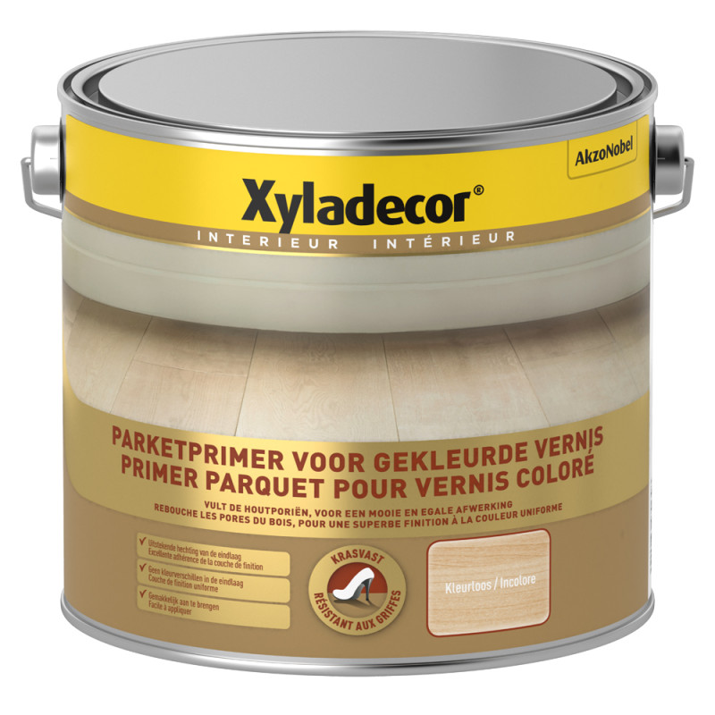 Primer parquet pour vernis coloré 2,5 L XYLADECOR