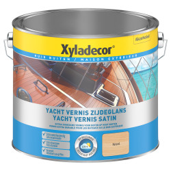 Vernis Yacht Naturel Satiné 2,5L XYLADECOR – Protection Bois