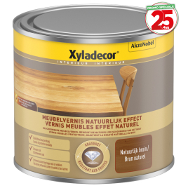 Vernis pour meubles effet naturel brun 0,5 L XYLADECOR