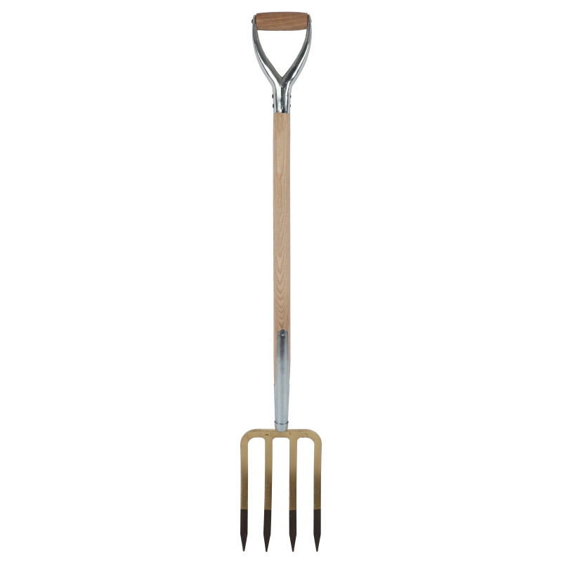 Fourche à bêcher avec manche en bois en D 85 cm AVR TOOLS