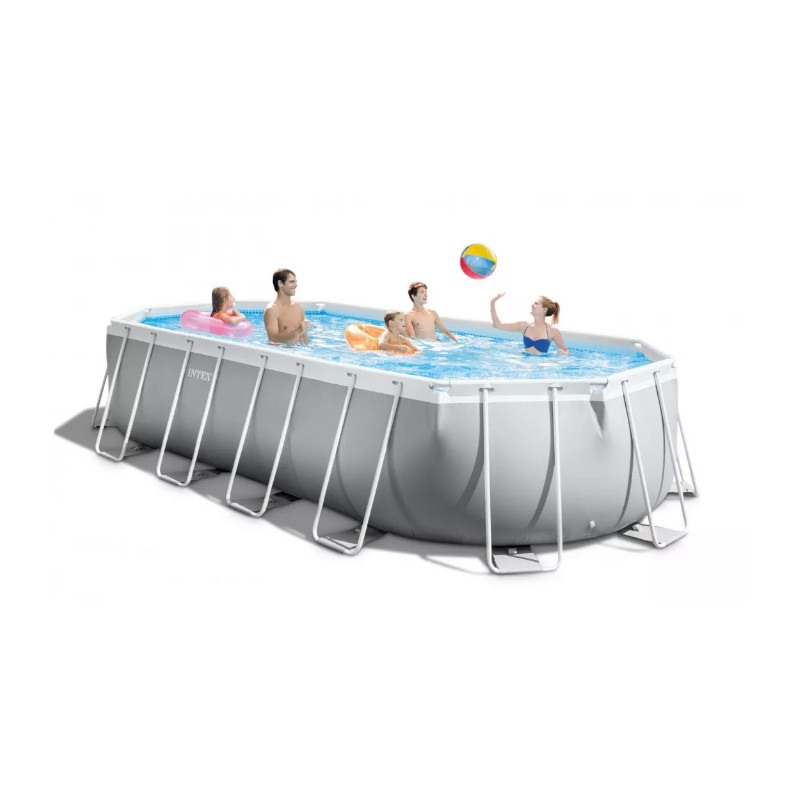 Piscine Prism Frame 6,1 x 3,05 x 1,22 m INTEX