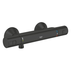 Mitigeur de douche thermostatique Precision Start noir mat GROHE Mitigeur de douche thermostatique Precision Start noir mat GROHE