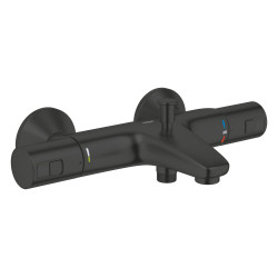 Mitigeur bain et douche thermostatique Precision Start noir mat GROHE Mitigeur bain et douche thermostatique Precision Start noir mat GROHE