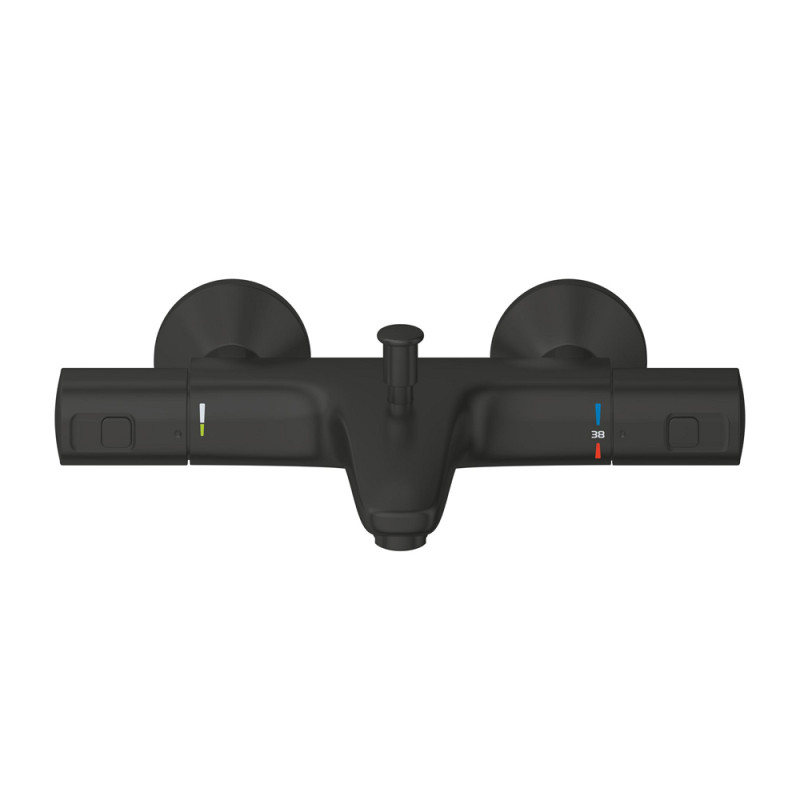 Mitigeur bain et douche thermostatique Precision Start noir mat GROHE Mitigeur bain et douche thermostatique Precision Start noir mat GROHE