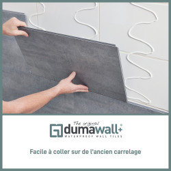Dalle en PVC Hasvik 65 x 37,5 cm 8 pièces DUMAWALL