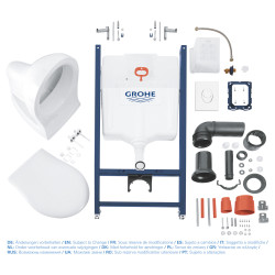 Pack WC suspendu Solido Compact GROHE Pack WC suspendu Solido Compact GROHE