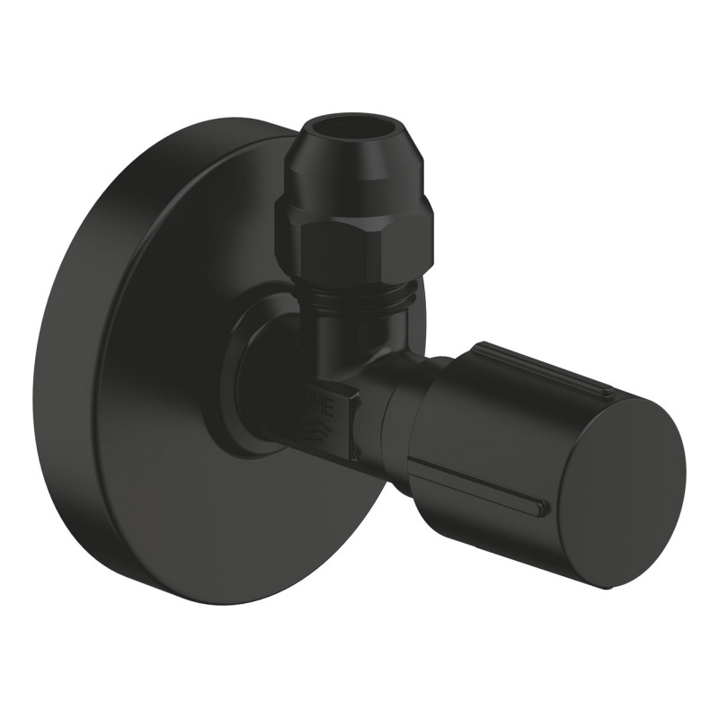 Robinet d'arrêt équerre 1/2" noir mat GROHE