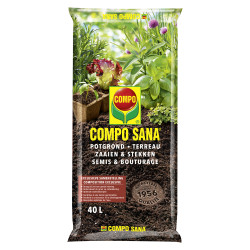 Terreau SANA 40L – Idéal semis & bouturage | COMPO