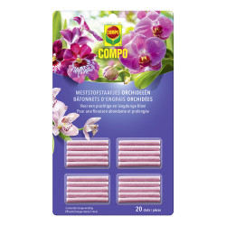 Bâtonnets Engrais Orchidées COMPO – Nourriture 20pcs | COMPO