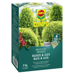 Engrais Buis & Ilex COMPO 2kg – Nourrit vos plantes | COMPO