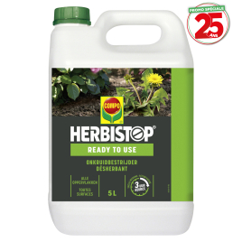 Désherbant Herbistop pour toutes surfaces 5 L COMPO