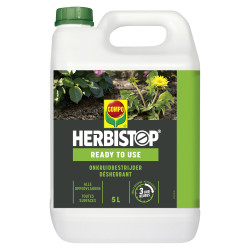 Herbistop Désherbant Total 5L Compo - Toutes Surfaces | COMPO