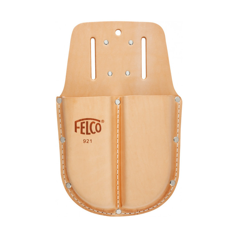 Etui en cuir pour 2 sécateurs FELCO