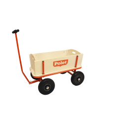 Chariot en bois Patache POLET – Idéal pour le jardin | POLET