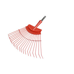 Râteau à feuilles Click Pro 20 dents – Nettoyage facile | POLET

