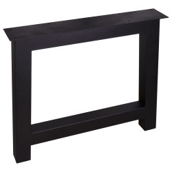 Pied de table rectangulaire noir CANDO – Design & Stabilité | CANDO