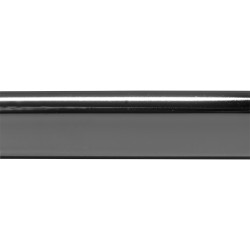Barre de dressing ovale chrome 100cm – Rangement sur mesure
 Barre de dressing ovale chrome 100cm – Rangement sur mesure