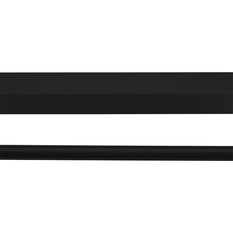 Rail R40 Aluminium Noir Mat 180cm – Installation Facile