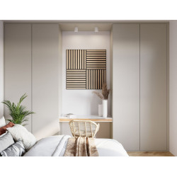 Dalle Acoustique Chêne Naturel Decowall – Isolation Phonique | CANDO