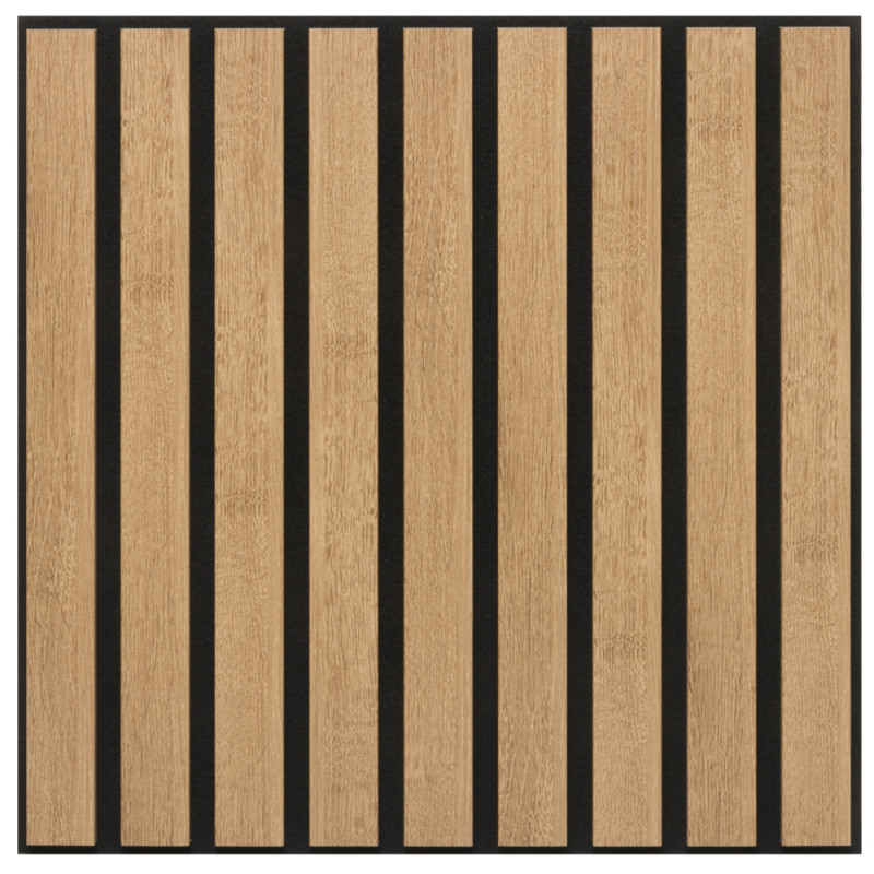 Dalle acoustique Chêne Bronze 50 × 50 cm – isolation acoustique | CANDO