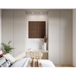 Dalle Acoustique Noyer Decowall – Isolation Phonique | CANDO Dalle Acoustique Noyer Decowall – Isolation Phonique | CANDO