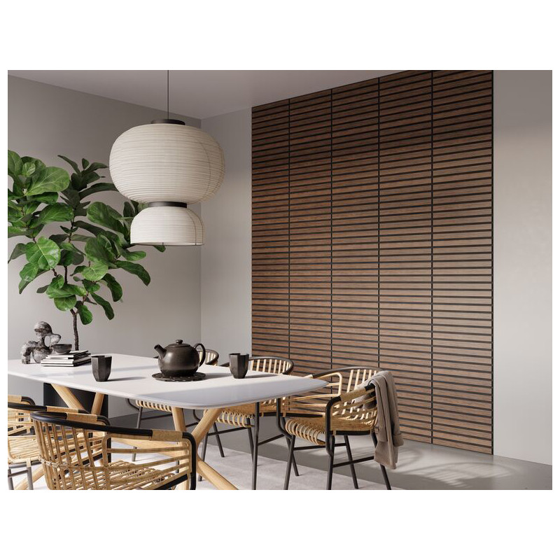 Dalle Acoustique Noyer Decowall – Isolation Phonique | CANDO Dalle Acoustique Noyer Decowall – Isolation Phonique | CANDO