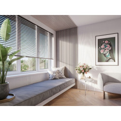 Lambris Decowall Acoustique Gris – Ambiance Moderne | CANDO