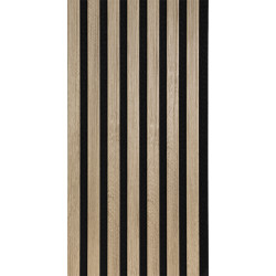 Lambris Decowall Acoustic Chêne Gris – Ambiance Naturelle