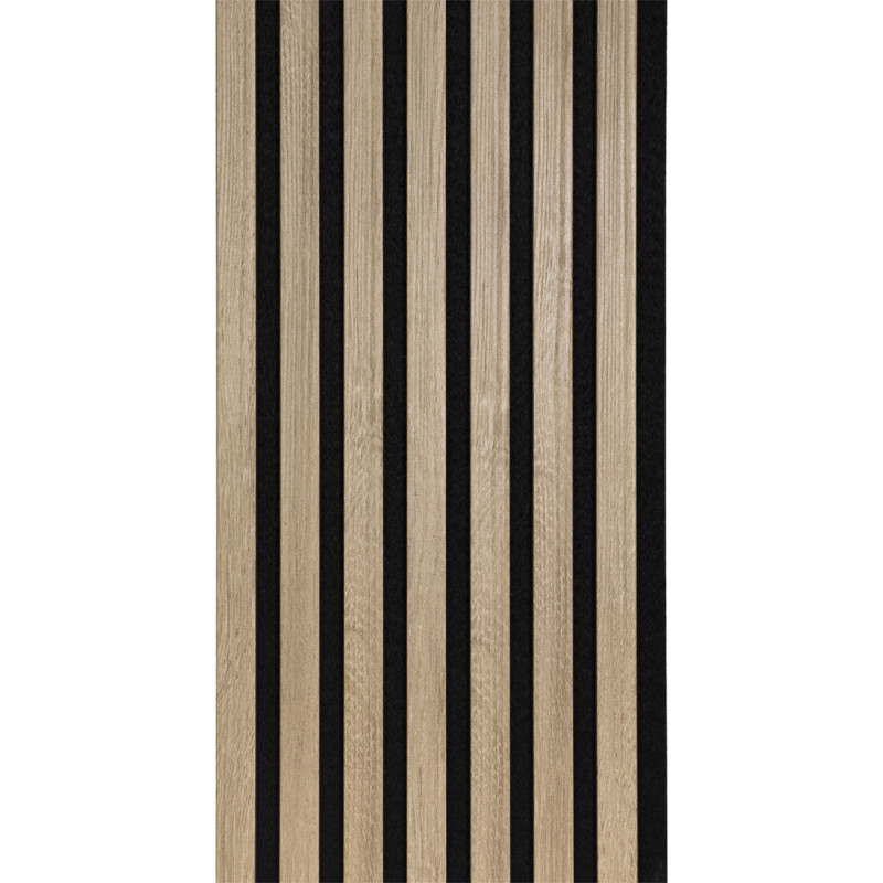 Lambris Decowall Acoustic Chêne Gris – Ambiance Naturelle