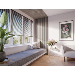 Lambris Decowall Acoustic Chêne Gris – Ambiance Naturelle