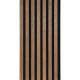 Lambris revêtu Decowall Acoustic chêne rustique 260 x 30 x 3,5 cm 2 pièces CANDO