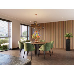 Lambris Decowall Acoustique Chêne Bronze – Ambiance Chaleureuse | CANDO