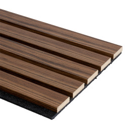 Lambris Decowall Acoustic Advanced Noyer – Ambiance Chaleureuse