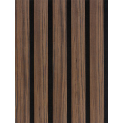 Lambris Decowall Acoustic Advanced Noyer – Ambiance Chaleureuse