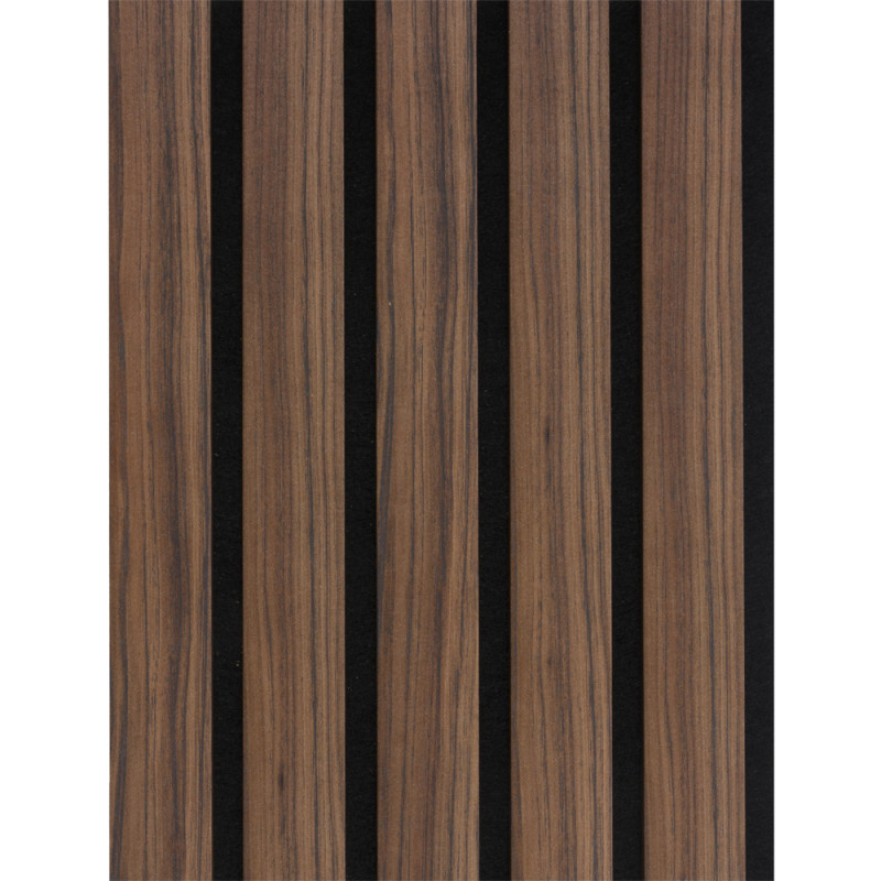 Lambris Decowall Acoustic Advanced Noyer – Ambiance Chaleureuse