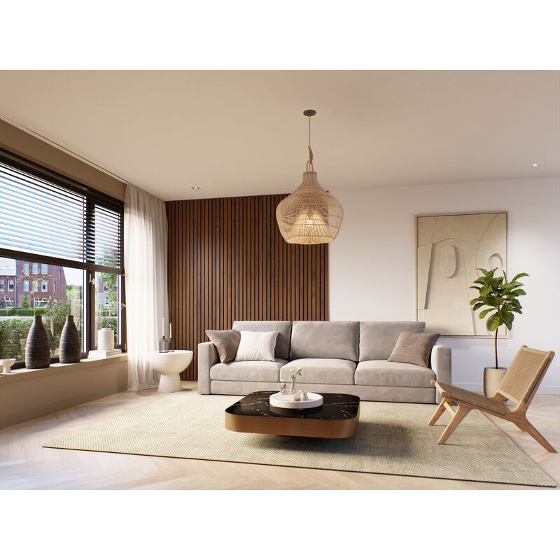 Lambris Decowall Acoustic Advanced Noyer – Ambiance Chaleureuse