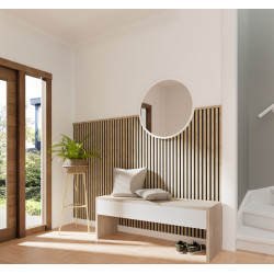 Profilé de finition Decowall Acoustic chêne – Finition parfaite

