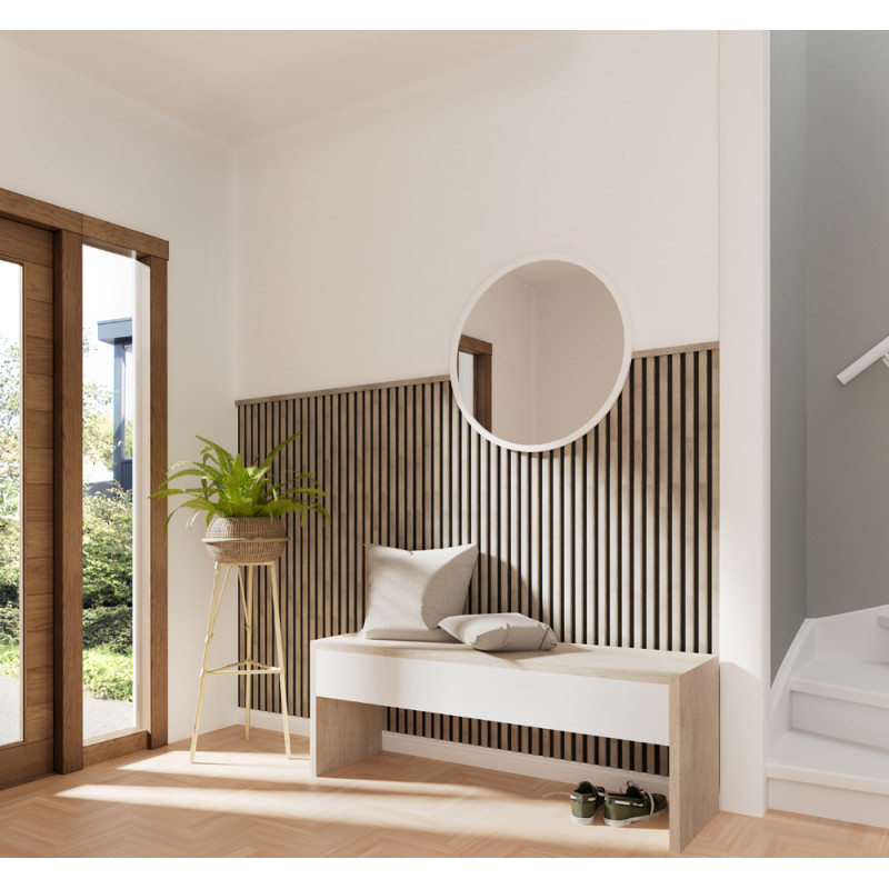 Profilé de finition Decowall Acoustic gris – Finition parfaite | CANDO