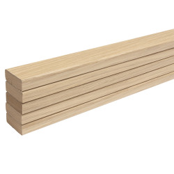 Lambris MDF Chêne Clair Decowall – Ambiance Naturelle | CANDO Lambris MDF Chêne Clair Decowall – Ambiance Naturelle | CANDO