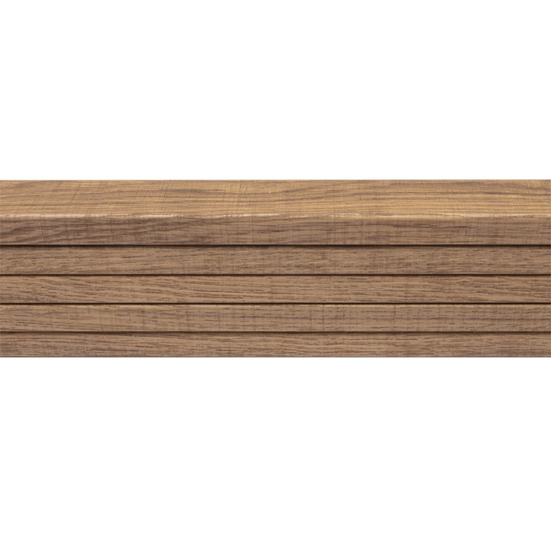 Lambris MDF Chêne Foncé Decowall – Ambiance Bois | CANDO