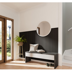 Profilé de finition Decowall Acoustic noir – Finition parfaite | CANDO