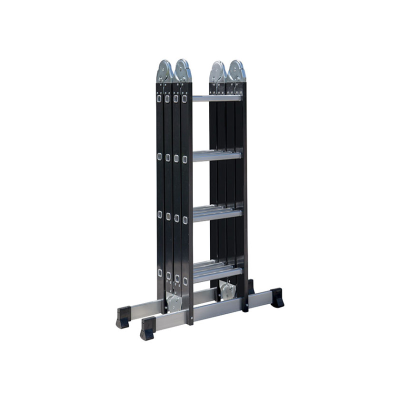 Echelle pliante Multifold 2-en-1 noire