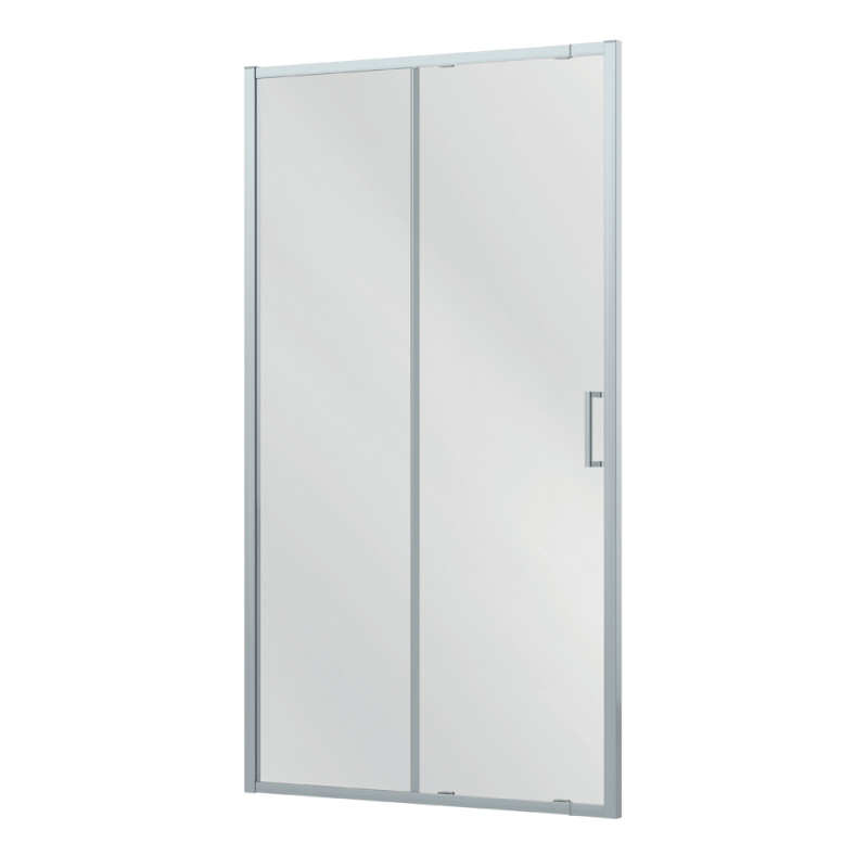 Porte de douche coulissante Lonso chrome 110-120 x 200 cm ALLIBERT